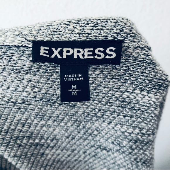 EXPRESS OPEN FRONT CARDIGAN COLOR GRAY.SIZE M - Picture 8 of 8